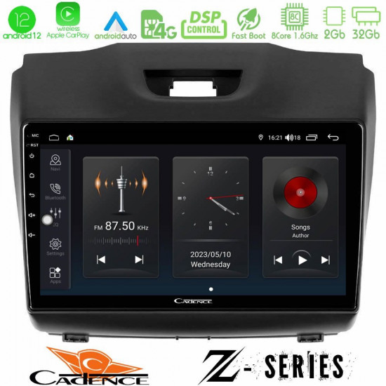 Cadence Z Series Isuzu D-MAX 2012-2019 8core Android12 2+32GB Navigation Multimedia Tablet 9 Cadence Z Series Isuzu D-MAX 2012-2019 8core Android12 2+32GB Navigation Multimedia Tablet 9