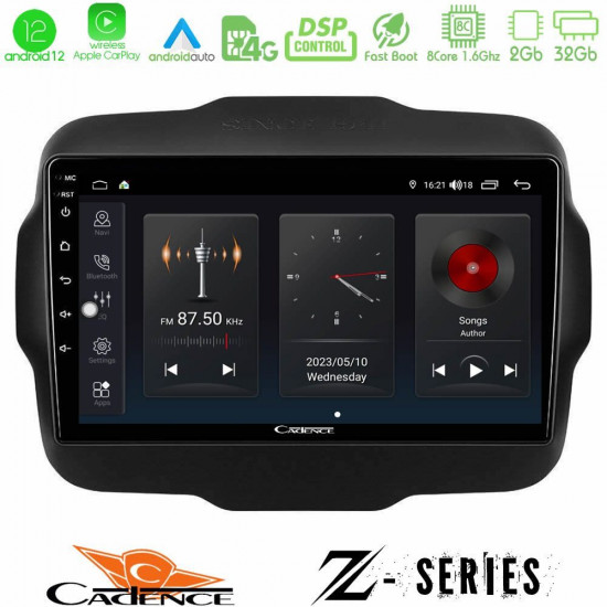 Cadence Z Series Jeep Renegade 2015-2019 8core Android12 2+32GB Navigation Multimedia Tablet 9 Cadence Z Series Jeep Renegade 2015-2019 8core Android12 2+32GB Navigation Multimedia Tablet 9