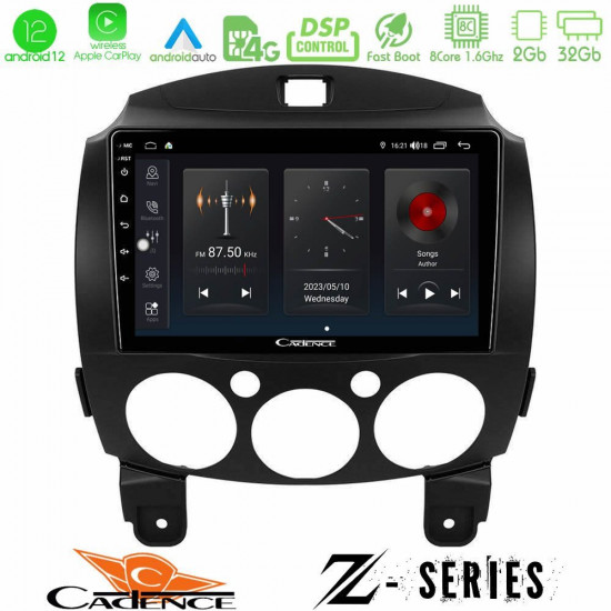 Cadence Z Series Mazda 2 2008-2014 8core Android12 2+32GB Navigation Multimedia Tablet 9 Cadence Z Series Mazda 2 2008-2014 8core Android12 2+32GB Navigation Multimedia Tablet 9