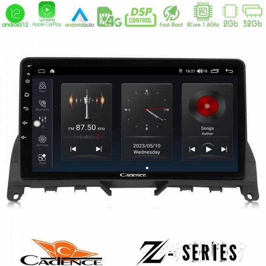 Cadence Z Series Mercedes C Class W204 8core Android12 2+32GB Navigation Multimedia Tablet 9 Cadence Z Series Mercedes C Class W204 8core Android12 2+32GB Navigation Multimedia Tablet 9