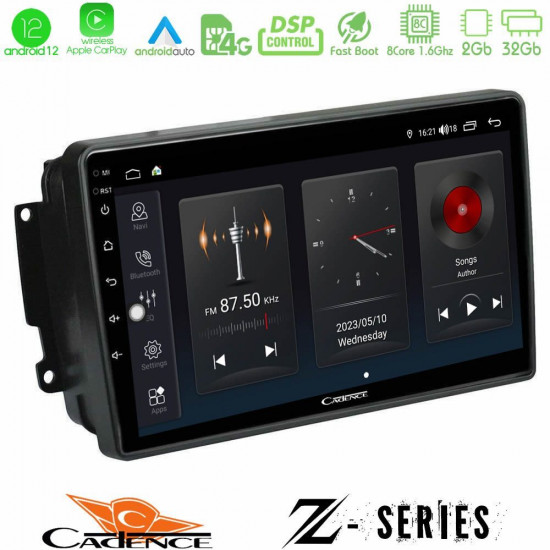 Cadence Z Series Mercedes C/CLK/G Class (W203/W209) 8core Android12 2+32GB Navigation Multimedia Tablet 9 Cadence Z Series Mercedes C/CLK/G Class (W203/W209) 8core Android12 2+32GB Navigation Multimedia Tablet 9