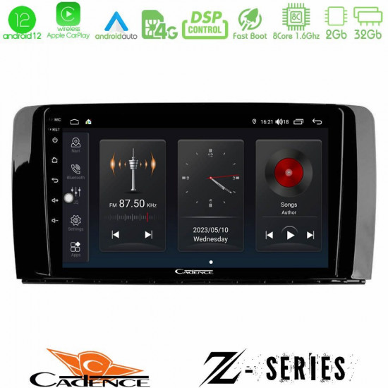 Cadence Z Series Mercedes R Class 8core Android12 2+32GB Navigation Multimedia Tablet 9 Cadence Z Series Mercedes R Class 8core Android12 2+32GB Navigation Multimedia Tablet 9