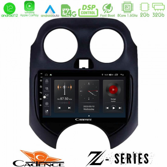 Cadence Z Series Nissan Micra 2011-2014 8core Android12 2+32GB Navigation Multimedia Tablet 9 Cadence Z Series Nissan Micra 2011-2014 8core Android12 2+32GB Navigation Multimedia Tablet 9