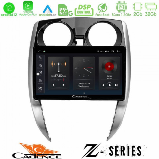 Cadence Z Series Nissan Note 2013-2018 8core Android12 2+32GB Navigation Multimedia Tablet 10 Cadence Z Series Nissan Note 2013-2018 8core Android12 2+32GB Navigation Multimedia Tablet 10