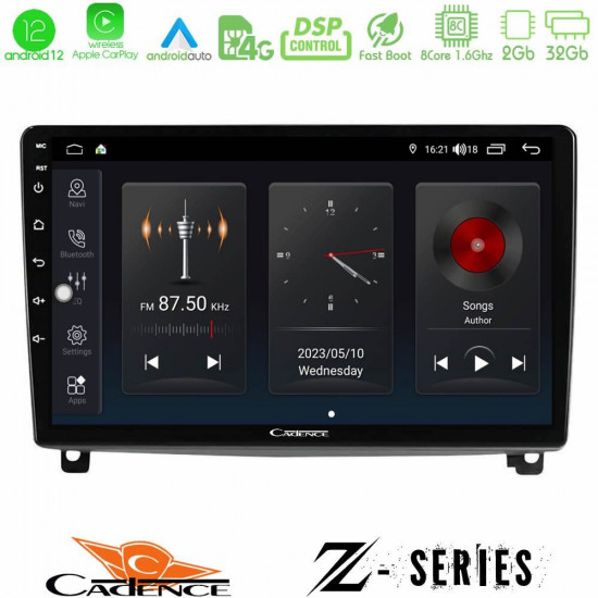 Cadence Z Series Peugeot 407 8core Android12 2+32GB Navigation Multimedia Tablet 9 Cadence Z Series Peugeot 407 8core Android12 2+32GB Navigation Multimedia Tablet 9