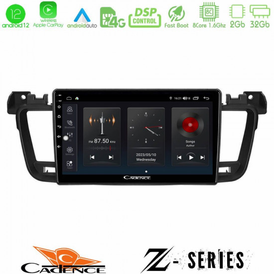 Cadence Z Series Peugeot 508 2010-2018 8core Android12 2+32GB Navigation Multimedia Tablet 9 Cadence Z Series Peugeot 508 2010-2018 8core Android12 2+32GB Navigation Multimedia Tablet 9