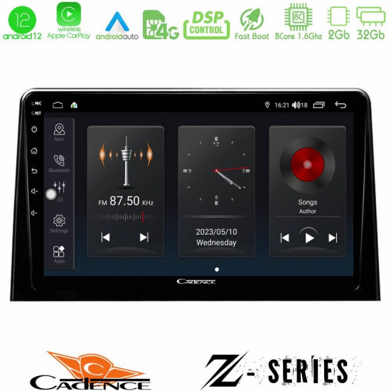 Cadence Z Series Peugeot Partner / Citroen Berlingo 2020-gt; 8Core Android12 2+32GB Navigation Multimedia Tablet 10 Cadence Z Series Peugeot Partner / Citroen Berlingo 2020-gt; 8Core Android12 2+32GB Navigation Multimedia Tablet 10