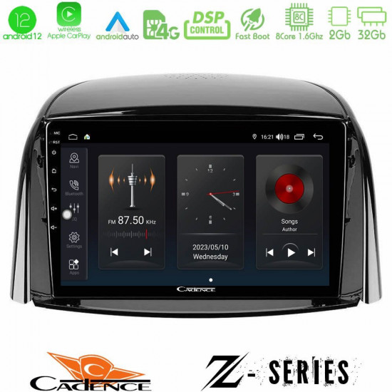 Cadence Z Series Renault Koleos 2007-2015 8Core Android12 2+32GB Navigation Multimedia Tablet 9 Cadence Z Series Renault Koleos 2007-2015 8Core Android12 2+32GB Navigation Multimedia Tablet 9