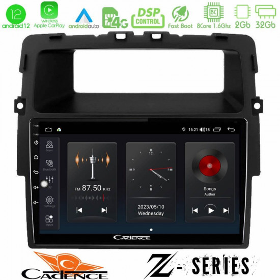 Cadence Z Series Renault/Nissan/Opel 8core Android12 2+32GB Navigation Multimedia Tablet 10 Cadence Z Series Renault/Nissan/Opel 8core Android12 2+32GB Navigation Multimedia Tablet 10