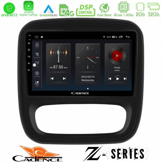 Cadence Z Series Renault/Nissan/Opel/Fiat 8core Android12 2+32GB Navigation Multimedia Tablet 9 Cadence Z Series Renault/Nissan/Opel/Fiat 8core Android12 2+32GB Navigation Multimedia Tablet 9