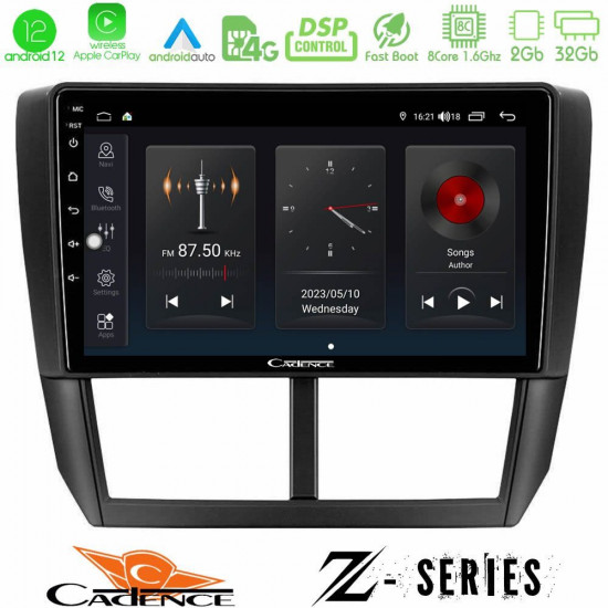 Cadence Z Series Subaru Forester 8core Android12 2+32GB Navigation Multimedia Tablet 9 Cadence Z Series Subaru Forester 8core Android12 2+32GB Navigation Multimedia Tablet 9