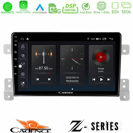 Cadence Z Series Suzuki Grand Vitara 8core Android12 2+32GB Navigation Multimedia Tablet 9 Cadence Z Series Suzuki Grand Vitara 8core Android12 2+32GB Navigation Multimedia Tablet 9