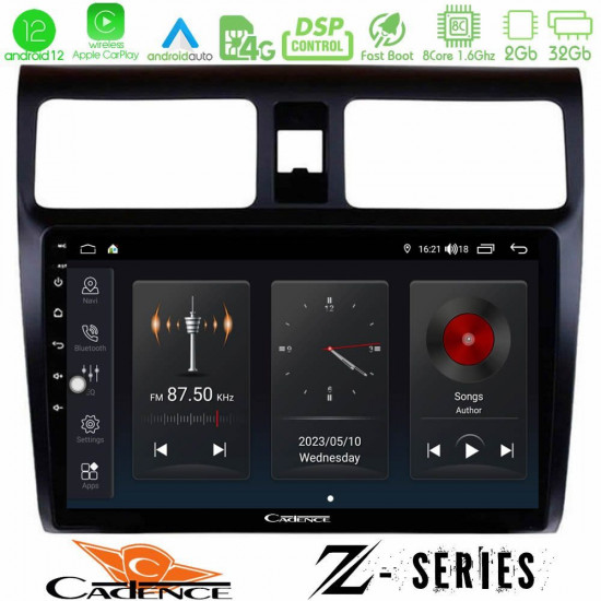 Cadence Z Series Suzuki Swift 2005-2010 8core Android12 2+32GB Navigation Multimedia Tablet 10 Cadence Z Series Suzuki Swift 2005-2010 8core Android12 2+32GB Navigation Multimedia Tablet 10