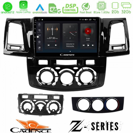 Cadence Z Series Toyota Hilux 2007-2011 8core Android12 2+32GB Navigation Multimedia Tablet 9 Cadence Z Series Toyota Hilux 2007-2011 8core Android12 2+32GB Navigation Multimedia Tablet 9
