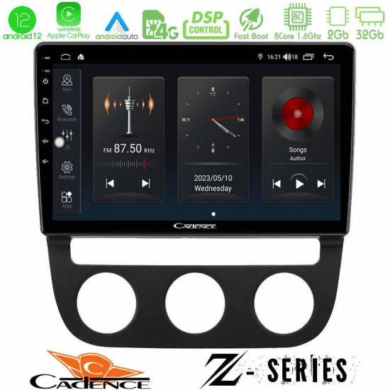 Cadence Z Series VW Jetta 8core Android12 2+32GB Navigation Multimedia Tablet 10 Cadence Z Series VW Jetta 8core Android12 2+32GB Navigation Multimedia Tablet 10