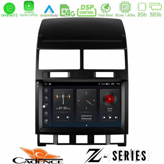 Cadence Z Series VW Touareg 2002 – 2010 8core Android12 2+32GB Navigation Multimedia Tablet 9 Cadence Z Series VW Touareg 2002 – 2010 8core Android12 2+32GB Navigation Multimedia Tablet 9