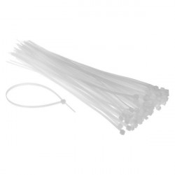 CarCommerce ΔΕΜΑΤΙΚΑ/ΔΕΤΙΚΑ ΚΑΛΩΔΙΩΝ TIRE UP 3,6 X 200 mm (ΔΙΑΦΑΝΟ) - 100 ΤΕΜ.