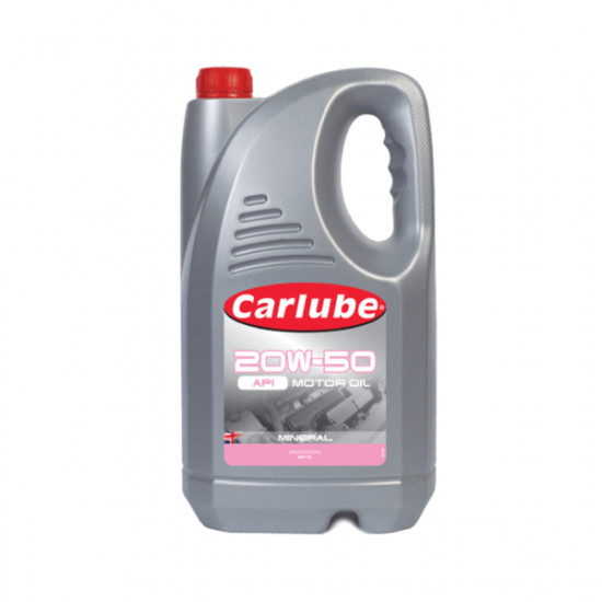 CarPlan ΛΑΔΙ ΚΙΝΗΤΗΡΑ 20W-50 ΟΡΥΚΤΕΛΑΙΟ API CARLUBE 5L