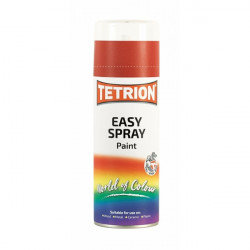 CarPlan ΧΡΩΜΑ ΣΕ ΣΠΡΕΥ ΚΟΚΚΙΝΟ ΕΝΤΟΝΟ TETRION EASY SPRAY BRIGHT RED ΠΟΛΛΑΠΛΩΝ ΧΡΗΣΕΩΝ 400ML