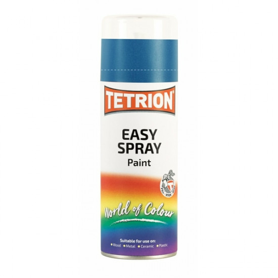 CarPlan ΧΡΩΜΑ ΣΕ ΣΠΡΕΥ ΜΠΛΕ TETRION EASY SPRAY MID BLUE ΠΟΛΛΑΠΛΩΝ ΧΡΗΣΕΩΝ 400ML