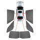 CarShades MAZDA 6 5D 2003>2008 ΚΟΥΡΤΙΝΑΚΙΑ ΜΑΡΚΕ (6 ΤΕΜ.)