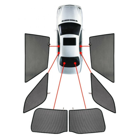 CarShades SKODA KODIAQ 5D 2016> ΚΟΥΡΤΙΝΑΚΙΑ ΜΑΡΚΕ (6 ΤΕΜ.)