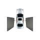 CarShades TOYOTA AVENSIS 4D 03-08 ΔΕΞΙΑ - ΑΡΙΣΤΕΡΑ ΠΙΣΩ ΠΛΑΙΝΑ ΚΟΥΡΤINAKIA ΜΑΡΚΕ