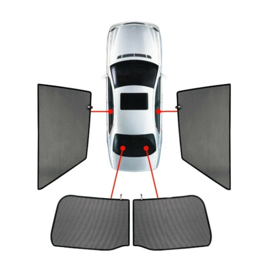 CarShades TOYOTA C-HR 5D 2017> ΚΟΥΡΤΙΝΑΚΙΑ ΜΑΡΚΕ (4 ΤΕΜ.)