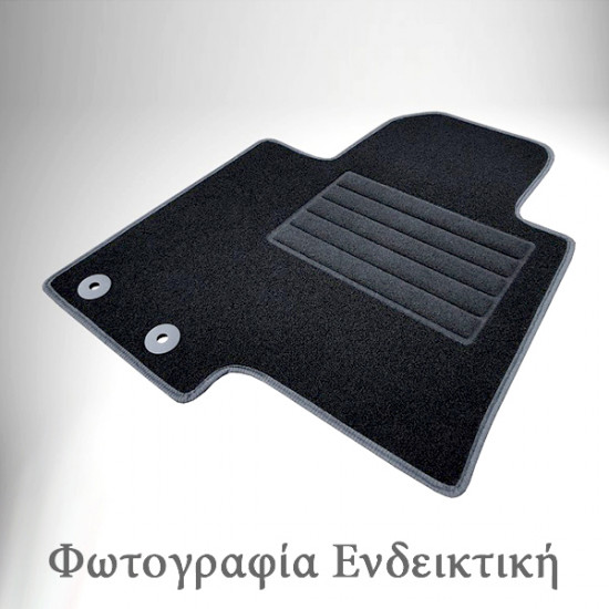 Cik RENAULT CLIO III 3D/5D 10/05-7/12 / CLIO III SW 2/08-7/12 4τεμ. Πατάκια Μαρκέ Μοκέτα