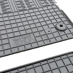 Cik VOLVO V50 2007>2012/S40 2007>2013 ΠΑΤΑΚΙΑ ΜΑΡΚΕ ΛΑΣΤΙΧΟ CIK (ΜΕ ΚΟΥΜΠΩΜΑΤΑ) - 4 ΤΕΜ.