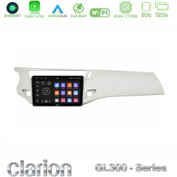 Clarion GL300 Series 4Core Android11 2+32GB Citroen C3 2009-2016 Navigation Multimedia Tablet 9 Με Carplay -amp; Android Auto