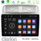 Clarion GL300 Series 4Core Android11 2+32GB Fiat Grande Punto 2006-2011 Navigation Multimedia Tablet 9 Με Carplay -amp; Android Auto