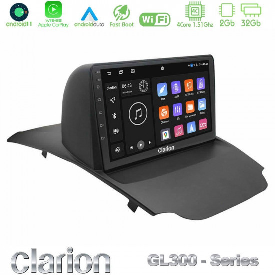 Clarion GL300 Series 4Core Android11 2+32GB Ford Ecosport 2014-2017 Navigation Multimedia Tablet 10 Με Carplay -amp; Android Auto Clarion GL300 Series 4Core Android11 2+32GB Ford Ecosport 2014-2017 Navigation Multimedia Tablet 10 Με Carplay -amp; Android Auto