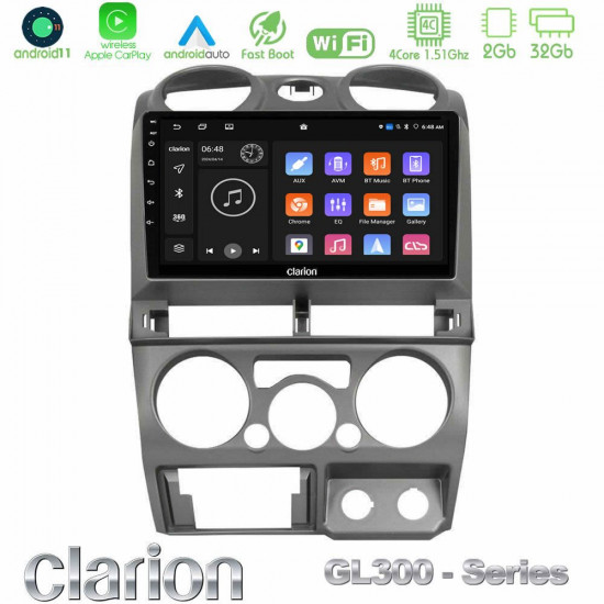 Clarion GL300 Series 4Core Android11 2+32GB Isuzu D-Max 2007-2011 Navigation Multimedia Tablet 9 Με Carplay -amp; Android Auto Clarion GL300 Series 4Core Android11 2+32GB Isuzu D-Max 2007-2011 Navigation Multimedia Tablet 9 Με Carplay -amp; Android Auto