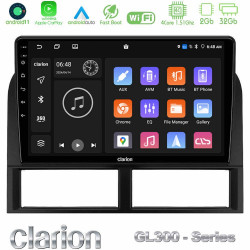 Clarion GL300 Series 4Core Android11 2+32GB Jeep Grand Cherokee 1999-2004 Navigation Multimedia Tablet 9 Με Carplay -amp; Android Auto