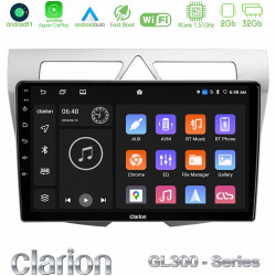 Clarion GL300 Series 4Core Android11 2+32GB Kia Picanto Navigation Multimedia Tablet 9 Με Carplay -amp; Android Auto