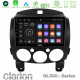 Clarion GL300 Series 4Core Android11 2+32GB Mazda 2 2008-2014 Navigation Multimedia Tablet 9 Με Carplay -amp; Android Auto