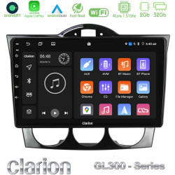 Clarion GL300 Series 4Core Android11 2+32GB Mazda RX8 2003-2008 Navigation Multimedia Tablet 9 Με Carplay -amp; Android Auto
