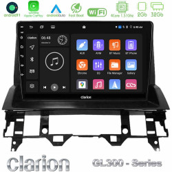 Clarion GL300 Series 4Core Android11 2+32GB Mazda6 2002-2006 Navigation Multimedia Tablet 9 Με Carplay -amp; Android Auto