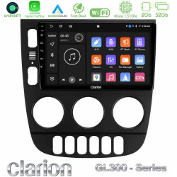 Clarion GL300 Series 4Core Android11 2+32GB Mercedes ML Class 1998-2005 Navigation Multimedia Tablet 9 Με Carplay -amp; Android Auto