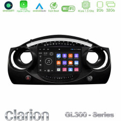 Clarion GL300 Series 4Core Android11 2+32GB Mini Cooper R50 Navigation Multimedia Tablet 9 Με Carplay -amp; Android Auto