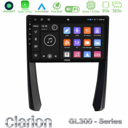 Clarion GL300 Series 4Core Android11 2+32GB Porsche 911/Cayman/Boxster Navigation Multimedia Tablet 9 Με Carplay -amp; Android Auto