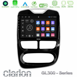 Clarion GL300 Series 4Core Android11 2+32GB Renault Clio 2012-2016 Navigation Multimedia Tablet 10 Με Carplay -amp; Android Auto Clarion GL300 Series 4Core Android11 2+32GB Renault Clio 2012-2016 Navigation Multimedia Tablet 10 Με Carplay -amp; Android Auto