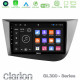 Clarion GL300 Series 4Core Android11 2+32GB Seat Leon Navigation Multimedia Tablet 9 Με Carplay -amp; Android Auto