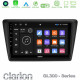 Clarion GL300 Series 4Core Android11 2+32GB Skoda Rapid 2013-2017 Navigation Multimedia Tablet 9 Με Carplay -amp; Android Auto