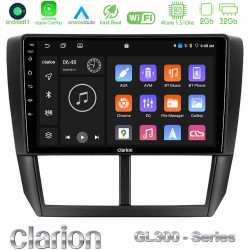 Clarion GL300 Series 4Core Android11 2+32GB Subaru Forester Navigation Multimedia Tablet 9 Με Carplay -amp; Android Auto