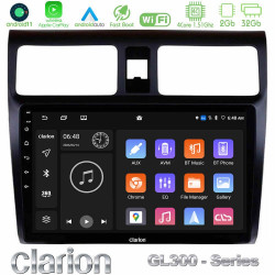 Clarion GL300 Series 4Core Android11 2+32GB Suzuki Swift 2005-2010 Navigation Multimedia Tablet 10 Με Carplay -amp; Android Auto Clarion GL300 Series 4Core Android11 2+32GB Suzuki Swift 2005-2010 Navigation Multimedia Tablet 10 Με Carplay -amp; Android Auto