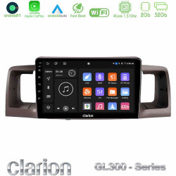 Clarion GL300 Series 4Core Android11 2+32GB Toyota Corolla 2002-2006 Navigation Multimedia Tablet 9 Με Carplay -amp; Android Auto Clarion GL300 Series 4Core Android11 2+32GB Toyota Corolla 2002-2006 Navigation Multimedia Tablet 9 Με Carplay -amp; Android Auto