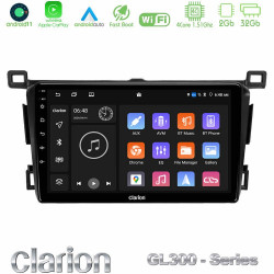 Clarion GL300 Series 4Core Android11 2+32GB Toyota RAV4 2013-2018 Navigation Multimedia Tablet 9 Με Carplay -amp; Android Auto Clarion GL300 Series 4Core Android11 2+32GB Toyota RAV4 2013-2018 Navigation Multimedia Tablet 9 Με Carplay -amp; Android Auto