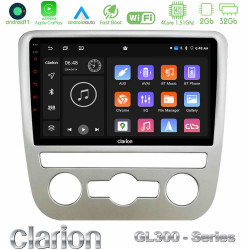 Clarion GL300 Series 4Core Android11 2+32GB VW Scirocco 2008 – 2014 Navigation Multimedia Tablet 9 Με Carplay -amp; Android Auto